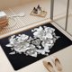 thumbnail image 4 of CaiYueKe Valentine's Day Heart Rug Non Slip Bathroom Mat Butterfly Decor Door Mat Floor Mat Indoor Outdoor Entryway Kitchen Carpet Washable Soft Absorbent Anti Fatigue, 4 of 7