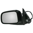 thumbnail image 3 of TRQ Power Side Mirrors Textured Black Pair Set Left LH & Right RH for 02-06 CR-V MRA04731, 3 of 5