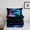 Purple Blue Teal, variant on Homewish Gradient Gamepads Bedding Comforter Set 2pcs for Kids Teens,Futuristic Cubes Plaid Twin Comforter Sets Microfiber,Abstract Ombre Video Game Breathable Bedding Set,Luxury Bedroom Decor