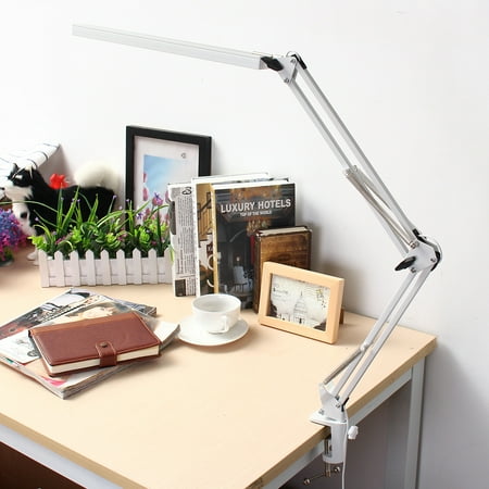 Dimmable Swing Arm Lamp Desk Clamp Mount Led Light Long Adjule Dimmable Swing Arm Lamp Desk Clamp Mount Led Light Long Adjule Flexible Table 3