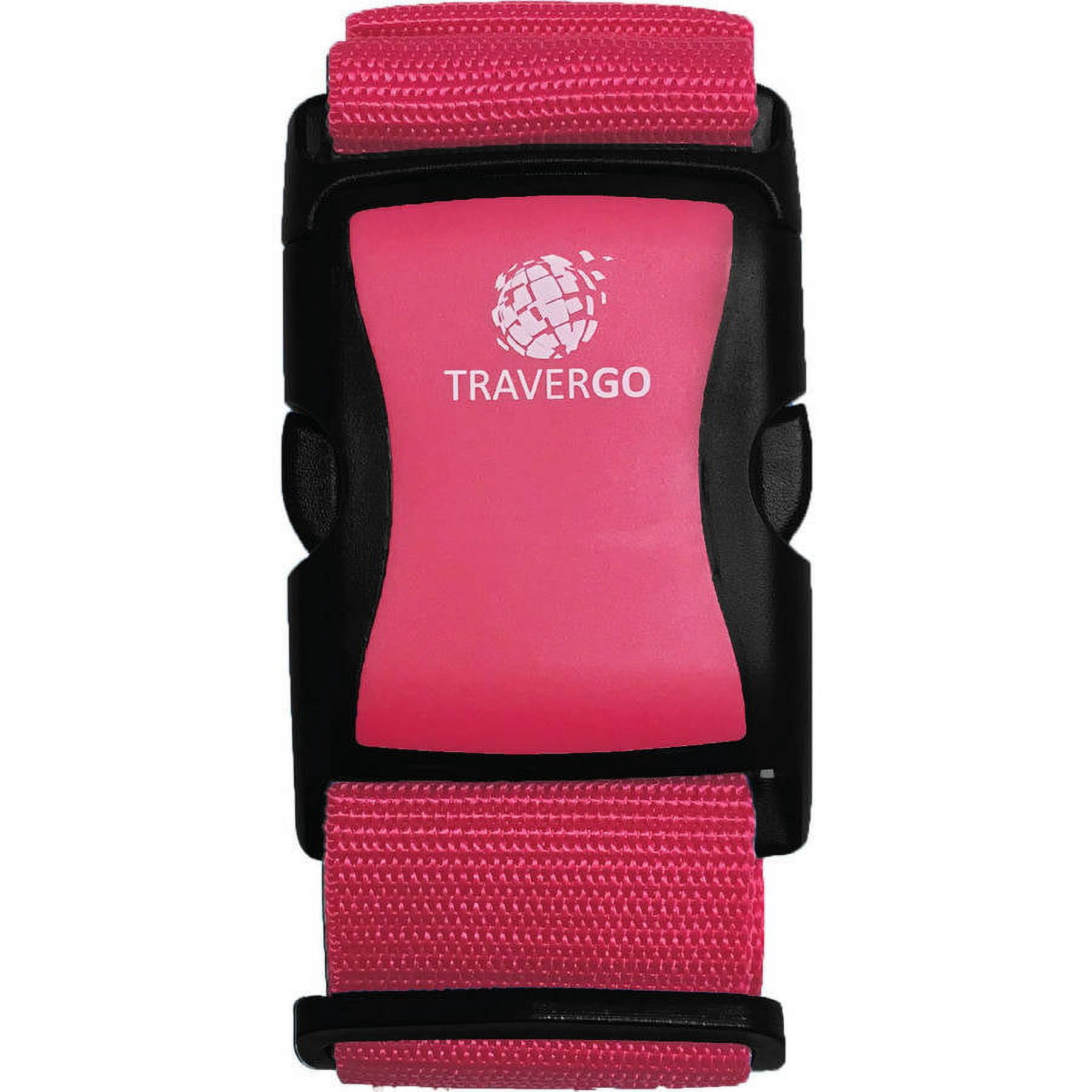 Nylon Luggage Strap, Pink TR1200PK