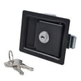 thumbnail image 2 of STRANDCHIC 2Set Rv Accessories For Trailer Interior Black Carbon Steel Anti Theft Paddle Handle Locks, 2 of 8