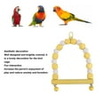 thumbnail image 4 of Juguete De Madera Para Columpio De Pájaros, Juguete Para Colgar Pájaros, Juguete De Pie Con Garras, Juguete Para Reducir La Ansiedad, Juguete Para Pájaros Para Cotorras,, 4 of 7