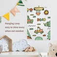 thumbnail image 5 of FMSHPON Green Dino Sun Car Clipboard Hardboard Wood Nursing Clip Board and Pull for Standard A4 Letter 13x9 inches, 5 of 5