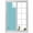 Turquoise, variant on Red Striped Window Privacy Film, Christmas Farmhouse Red White Stripes Static Cling UV Sun Blocking Heat Control Window Tint Day and Night, Non-Adhesive One Way Windows Privacy Cover 29.5''x78.7''