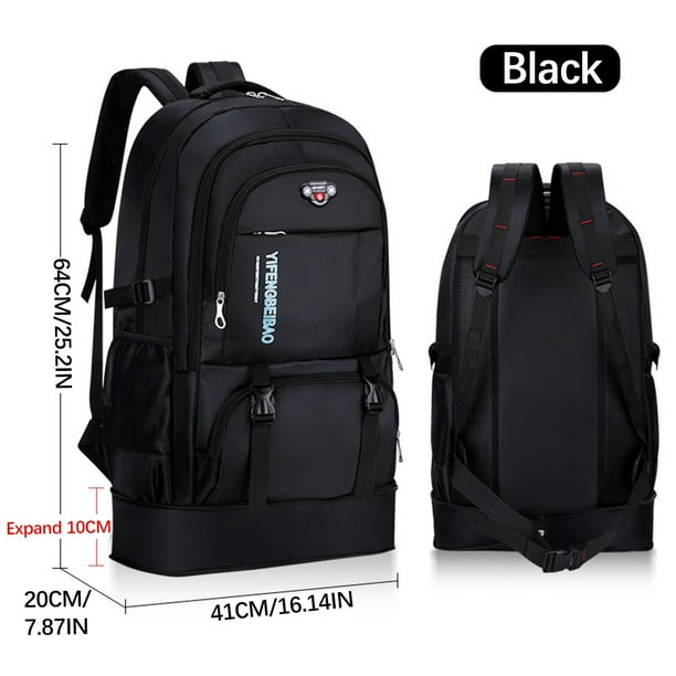 Mochila Grande Para Viajes Y Senderismo, De Nailon Resistente, 47, 2 X 30, 5 X 18, 8 Cm, Con Cmodo Sistema De Suspensin, Para Aventuras Al Aire Libre Y Viajes De Negocios, 1 Unidad, Color, Ukhbmc