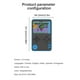 thumbnail image 5 of Mini consola de juegos 500 Consola portátil de videojuegos incorporada Pantalla de 2,4 pulgadas Dispositivo de juegos recargable, azul Inevent EL002002-03B, 5 of 7