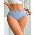 thumbnail image 5 of MEICHEN Solid High Waisted Boxer Briefs for Women Breathable Knitted Sports Panties Fashion Casual Seamless Underwear, 5 of 7