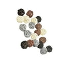 thumbnail image 6 of 40 Rattan Balls Decorative Orbs Natural Woven Vase Filler Balls Ceiling Hanging Ornaments Pendant for Home Office Wedding Birthday Party 3cm, 6 of 7