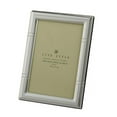 thumbnail image 1 of Jiallo 81144 4 x 6 in. Stainless Steel Photo Frame - Reed Border Lacquer, 1 of 2