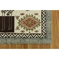 thumbnail image 5 of Casavani Indian Cotton Durries Traditional Beige Kilim Living Room Rug 4x10 feet, 5 of 5