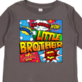 thumbnail image 4 of Inktastic Little Brother Comic Book Boys Long Sleeve Toddler T-Shirt, 4 of 5