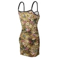 thumbnail image 6 of Ladies Elegant Sling Sleeveless Sexy Dress flowers, 6 of 6