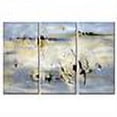 thumbnail image 2 of All My Walls 'Hidden Dawn' by Cynthia Ligeros 3 Piece Painting Print Plaque Set, 2 of 2