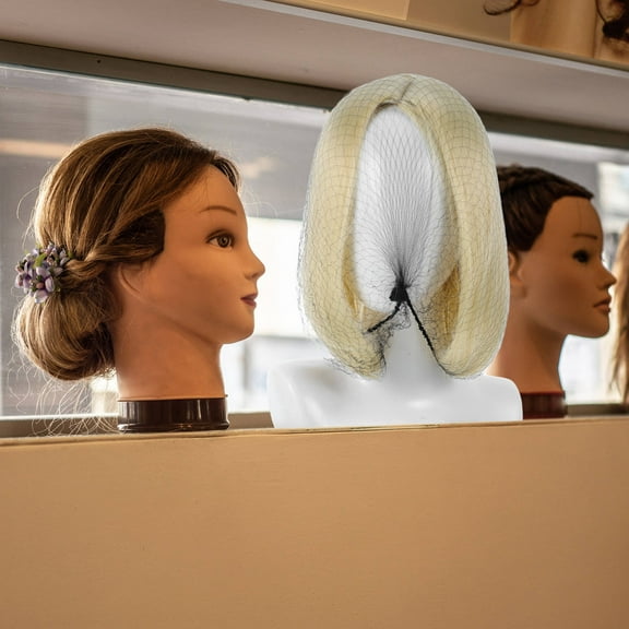 COMPUKAS 20Pcs Professional Hair Nets for Sleeping Made of Elastic Nylon for Women in Casual Settings