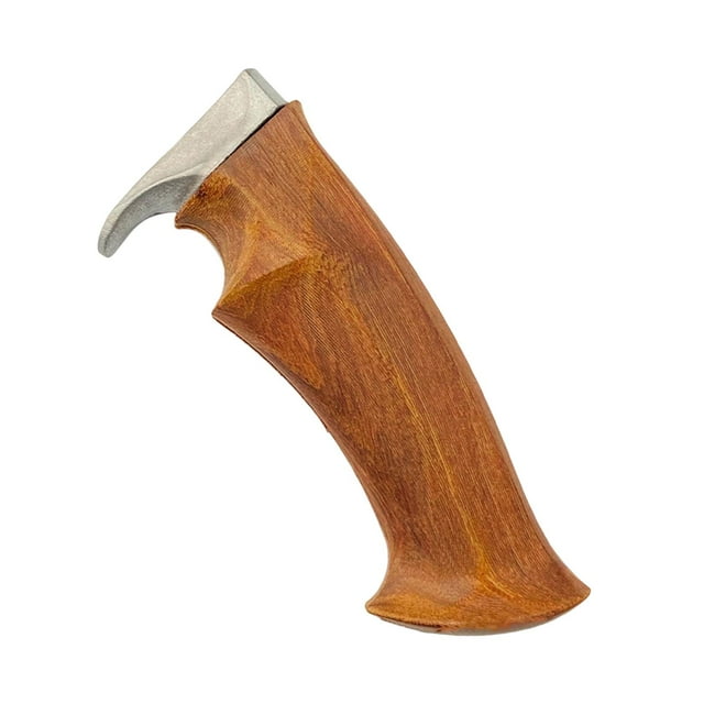 Material Del Mango Del Cuchillo Suministros Ergonómicos Para Manualidades Reemplazo Del Mango Del Cuchillo De Madera Estilo De Madera A SM SunniMix Reemplazo del mango