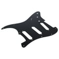 thumbnail image 4 of Electric Guitar Pickguard Aluminum Alloy Guard Scratch Board Front Plate Panel Cover Instrument Accessories Black, 4 of 14
