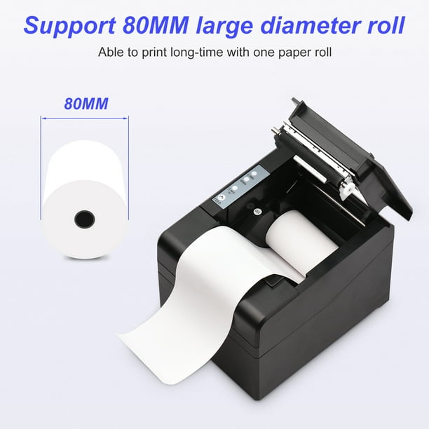 Poooli A4 Paper Printer Direct Thermal Transfer Printer Mobile