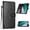 Black, variant on for Samsung Galaxy A24 4G Wallet Case for Women Girls, Crocodile Pattern PU Leather Flip Phone Cover with Card Holder, Kickstand, Magnetic Clasp Flip Case for Samsung Galaxy A24 4G, Blue