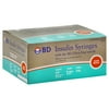 bd insulin syringe u/f