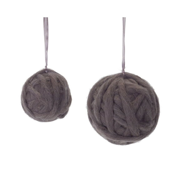 Melrose Yarn Ball Ornament Set of 12