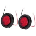 thumbnail image 3 of Clearance Light,Pair 4LEDs Round Side Automotive Exterior Lights Car LED Side Lamp Proven Performance, 3 of 14
