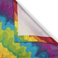 thumbnail image 3 of Ambesonne Pride Kitchen Curtains, Love Wins Tie Dye Effect, 55"x39", Multicolor, 3 of 3