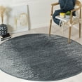 thumbnail image 2 of SAFAVIEH Vintage Leather Domhnall Diamond Striped Area Rug, Light Grey/Charcoal, 8' x 10', 2 of 9