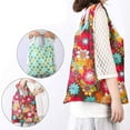 thumbnail image 4 of 4 Pcs Foldable Shopping Bags, Reusable Foldable Shopping Bags, Large Shopping Bags, Portable Shopping Bag, 4 of 5