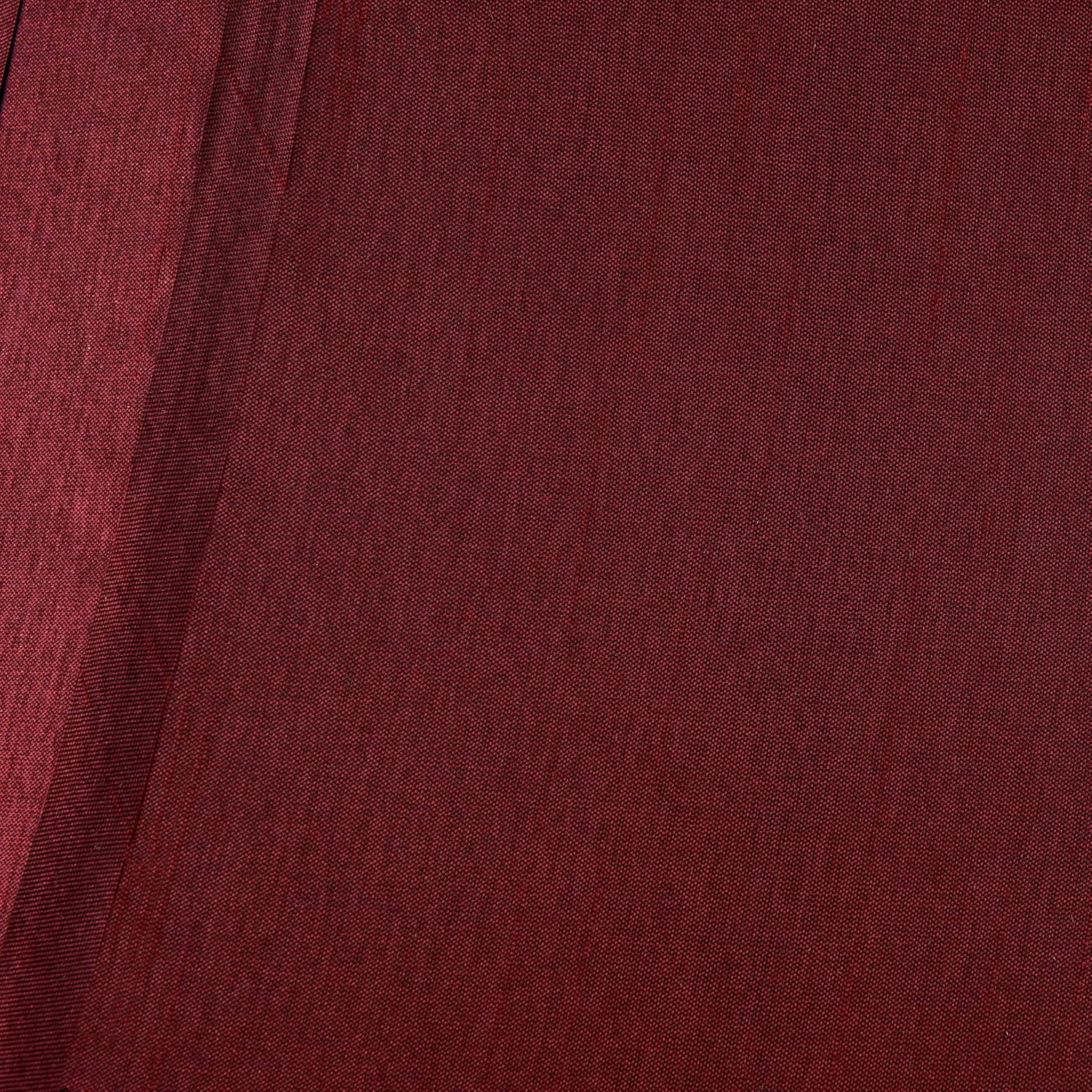 Burgundy Lamp Shade Square Cut Corner for Table Lamp and Floor Lamp, 8x14x11 Inch Medium Natural Faux Silk, Easy Assembly Required (Single) Red Modern & Victorian Lampshade Replacement