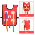 thumbnail image 3 of EeaseCA 1 set of Interactive Game Toys Tail Game Kids Chasing Game Vest With Ribbon, 3 of 7