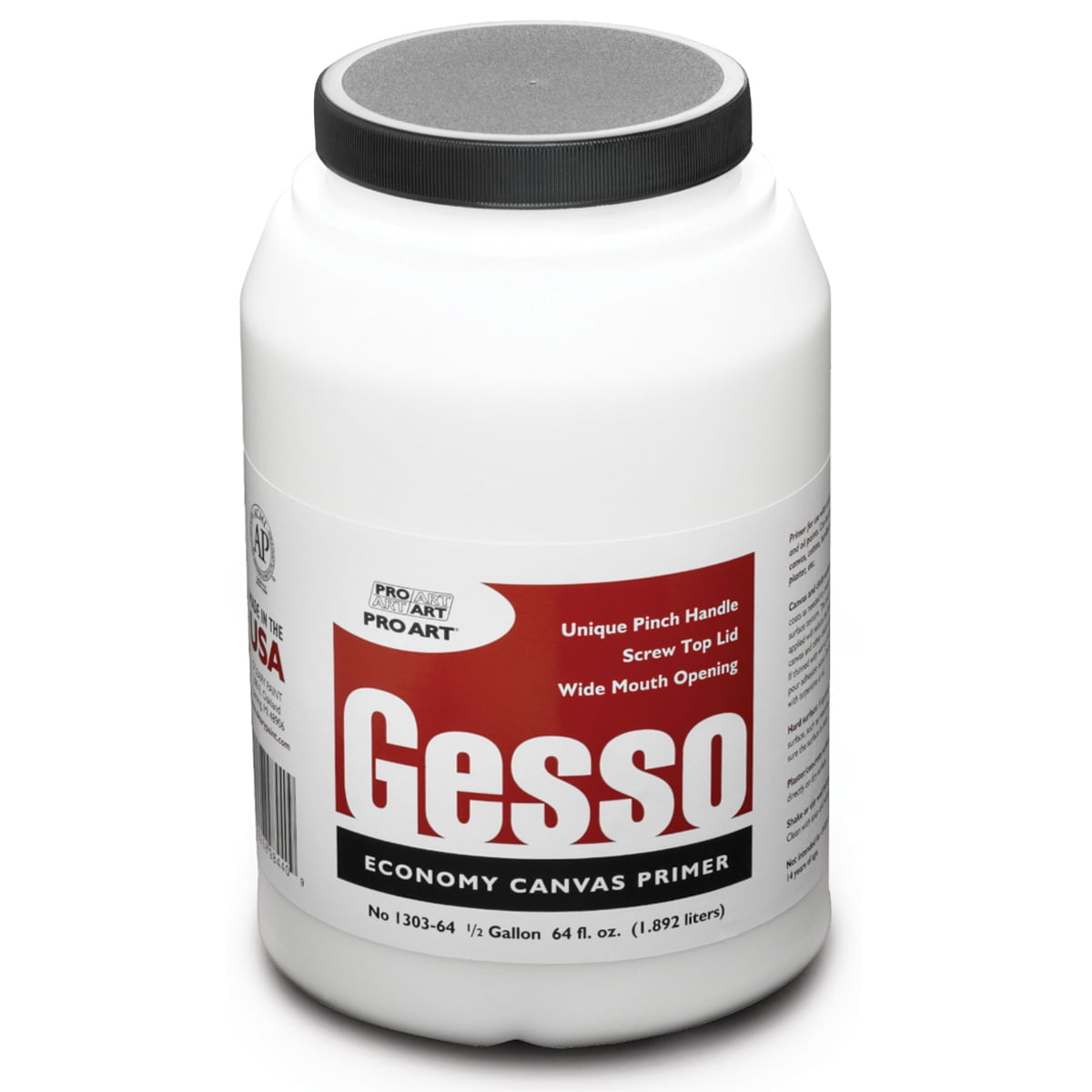 Pro Art Economy Gesso Canvas Primer64oz