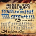 thumbnail image 3 of Set de figuras de acción de Toy Soldier Civil War, 120 piezas, SCS Direct, 3 of 6