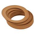 thumbnail image 5 of 50Pcs 1100W Dental Compressor Use Pistons Polyimide Rubber Ring Oil Free Air Compressor Rings, 5 of 9