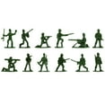 thumbnail image 1 of 300 piezas de soldados de plástico de juguete militares para niños. Juego militar infantil., 1 of 8