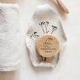 thumbnail image 5 of Cherry Soap Stamp Handmade Soap Stamp Acrylic Soap Stamp Rectangle Soap Chapter Imprint Stamp with Handle for Wedding DIY Arts Crafts Clay Cookie Pottery Biscuit Valentine Decor Acrylic, 5 of 6