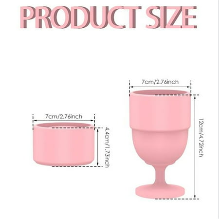 

Clearance Deals!Crcmjuhgsa Glass&Bottle Silicone Wine Glasses Portable Silicone Wine Cups Silicone Wine Tumbler Reusable Silicone Beer Whiskey Cups Shatterproof Wine Cups For Travel Camping Picnic