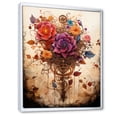 thumbnail image 2 of Designart "Celebrating Love with a Ketubah in Judaism" Floral Floater Framed Wall Decor, 2 of 7