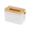thumbnail image 1 of Leutsin Liftable Desktop Tissue Box Household Paper Box Living Room Storage Box, 1 of 4