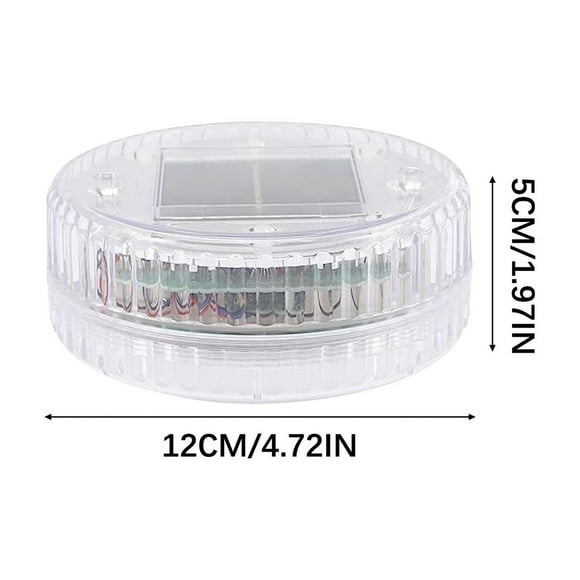 Solar Outdoor Lights Floating Pool Light with White LED for Adult Pools Garden Lawn Decoration 10 cm Diameter
