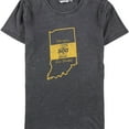 thumbnail image 4 of Indy 500 Womens State Logo Graphic T-Shirt, Grey, Large, 4 of 4