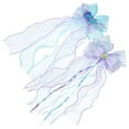 thumbnail image 3 of 2 lazos de sirena: Lazos de sirena para niñas - Horquillas con lazo y diseño de concha - Accesorios cómodos para el cabello para mujeres, 3 of 5