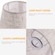 thumbnail image 4 of 2 pantallas de tela para lámparas de techo, candelabros y lámparas de araña. Fundas antipolvo., 4 of 7