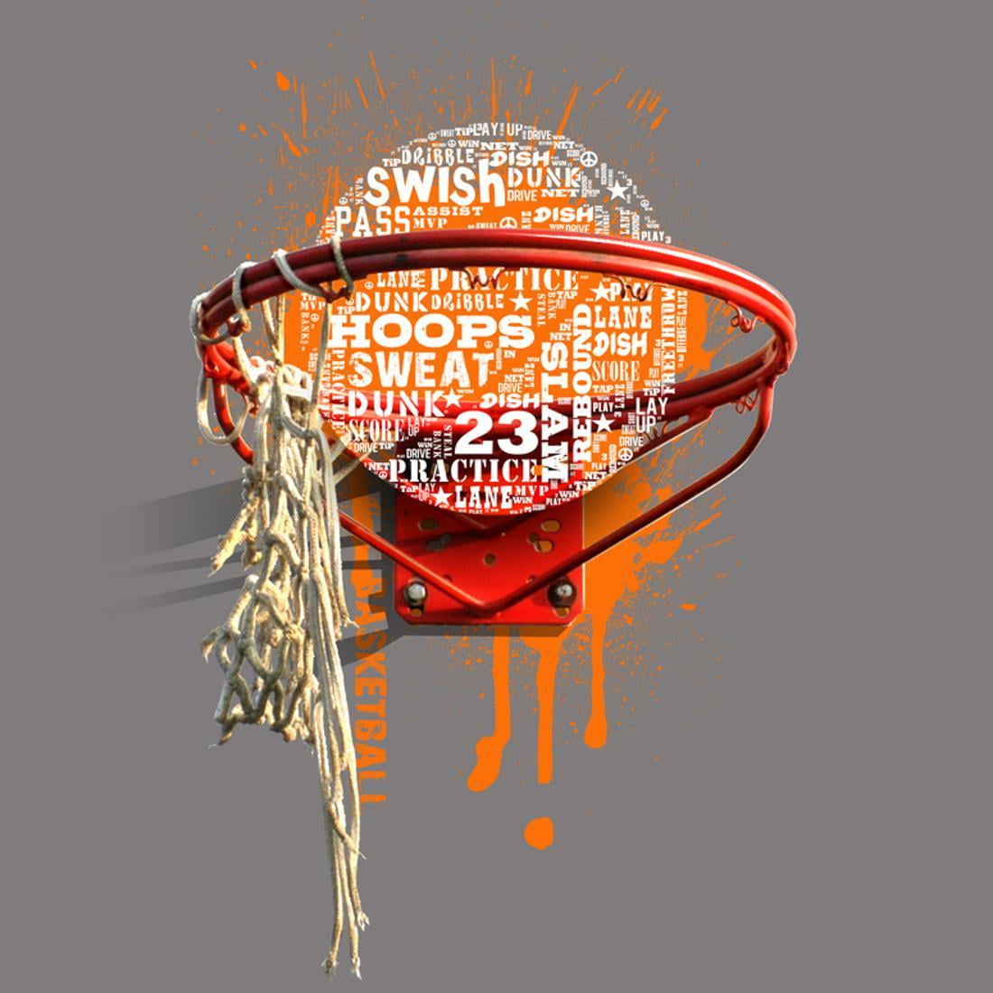 Basketball Typography Sport Art Kids Room Print Wall Art by Jim Baldwin Sold by Art.Com