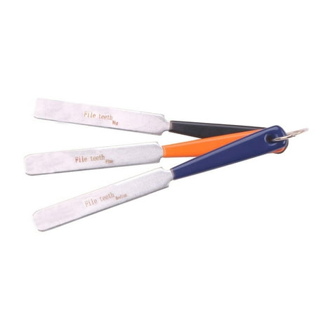 

TINYSOME 3PCS Double Edged Nut Slotting Files Guitar Nut File Grinding Maintenance Files