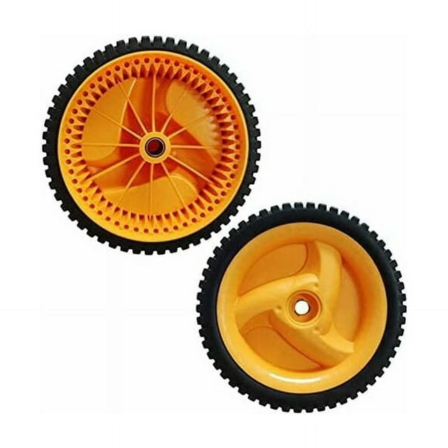 Wheel Assemblies For Walk Behind Mowers, Front Lawn Mower Wheel Genuine Oem Part, Self Propelled Mowers Functional Equivalent, Used On Outdoor Power Equipment, Compatible Models (2 Pack)