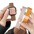 thumbnail image 5 of Genuine Leather Magnetic Wrap Band for Apple Watch Ultra, Series 9, S10 - 38/40/41 & 42mm Compatibility, 5 of 5