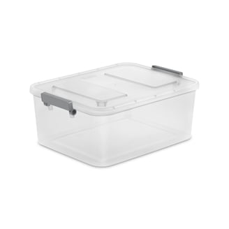 Logix Craft Storage Box, Frost White, 11.5 x 5.06 x 7.25 inches