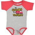 thumbnail image 3 of Inktastic My Grandpa is a Firefighter with Fire Truck Boys or Girls Baby Bodysuit, 3 of 5