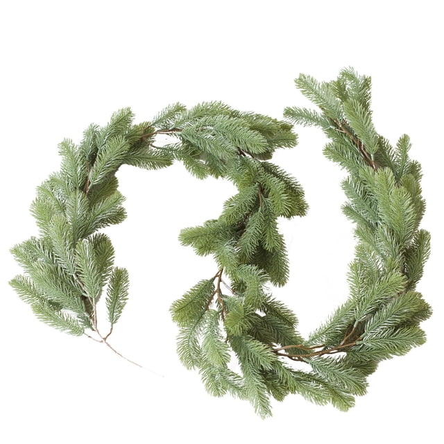 Xiao Hua 2 guirnaldas de enredaderas de 190 cm con hojas verdes, plantas colgantes artificiales, decoración para el hogar, dormitorio, pared, fiesta y boda - D01